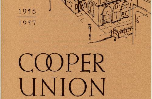 Cooper Union Forum 1956-1957