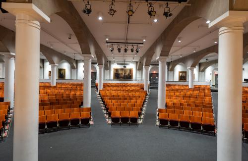 View of Great Hall from Stage