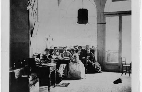 Woman's Central Association of Relief Office in the Foundation Building of The Cooper Union