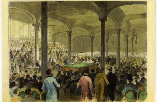 The Great National Billiard Match for the Championship, at the Cooper Institute, New York, on the Evening of March 13th, between Mssrs. John Deery and John McDevitt
