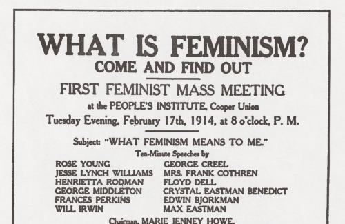 Second Feminist Mass Meeting